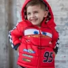 Disney Pixar Cars Lightning McQueen Winter Coat Puffer Jacket Little Kid