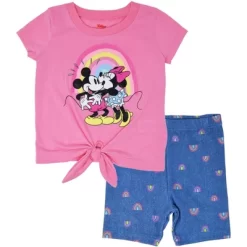Disney Mickey Mouse & Friends Minnie Mouse Girls Graphic T-Shirt And Shorts Outfit Set Little Kid 22 Disney Mickey Mouse & Friends Minnie Mouse Girls Graphic T-Shirt And Shorts Outfit Set Little Kid -Family Trends Shop GUEST 65ce1a3d 1dfd 4ca5 9ac0 35f209f6a82f