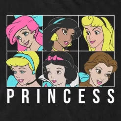 Men's Disney Princess Squares T-Shirt