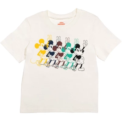 Disney Mickey Mouse 2 Pack T-Shirts Toddler 1 Disney Mickey Mouse 2 Pack T-Shirts Toddler