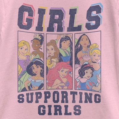 Girl's Disney Group Shot Girl Helping Girls T-Shirt 1 Girl's Disney Group Shot Girl Helping Girls T-Shirt