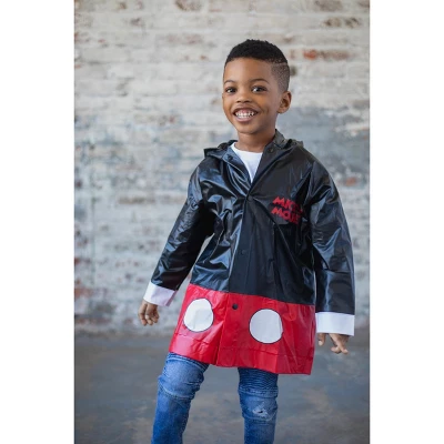 Disney Mickey Mouse Waterproof Hooded Rain Jacket Coat Toddler 1 Disney Mickey Mouse Waterproof Hooded Rain Jacket Coat Toddler