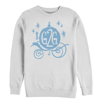 Disney Men's Ralph Breaks The Internet Comfy Cinderella Sweatshirt 2 Disney Men's Ralph Breaks The Internet Comfy Cinderella Sweatshirt - Image 2