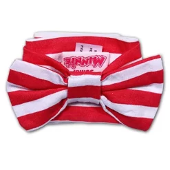 Disney Girl's 3-Pack Stars Stripes And Bows Minnie Mouse Glitter Graphic Tee, Ruffle Shorts And Fabric Headband Set For Toddler