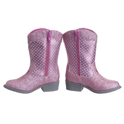Disney Minnie Mouse Girls' Cowgirl Boots (Toddler/Little Kids) 2 Disney Minnie Mouse Girls' Cowgirl Boots (Toddler/Little Kids) - Image 2