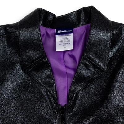 Disney Descendants Mal Sequin Zip Up Jacket Little Kid To Big Kid 3 Disney Descendants Mal Sequin Zip Up Jacket Little Kid To Big Kid - Image 3