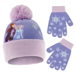 Disney Frozen Elsa And Anna Winter Hat And Kids Gloves Set, Little Girls Ages 4-7 -Family Trends Shop GUEST 71b577bf eb38 4f42 9e05 9150d50ac4bf