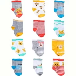 Disney Baby Boys’ Socks - 12 Pack Mickey Mouse, Winnie The Pooh, Lion King, Toy Story (Newborn/Infant) 17 Disney Baby Boys’ Socks - 12 Pack Mickey Mouse, Winnie The Pooh, Lion King, Toy Story (Newborn/Infant) -Family Trends Shop GUEST 7217b672 a6fe 4a0d 9cd4 525c1c9fe497