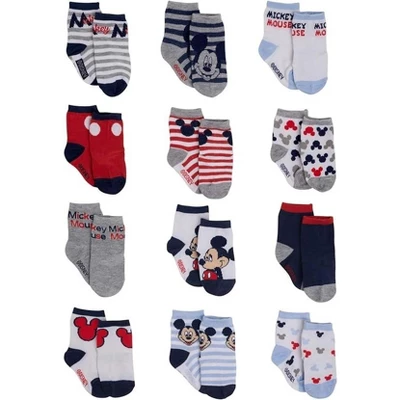 Disney Baby Boys’ Socks - 12 Pack Mickey Mouse, Winnie The Pooh, Lion King, Toy Story (Newborn/Infant) 7 Disney Baby Boys’ Socks - 12 Pack Mickey Mouse, Winnie The Pooh, Lion King, Toy Story (Newborn/Infant) - Image 7