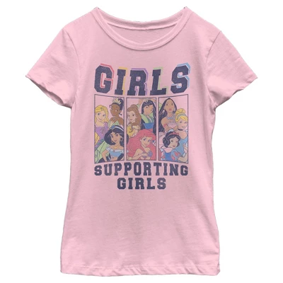 Girl's Disney Group Shot Girl Helping Girls T-Shirt 3 Girl's Disney Group Shot Girl Helping Girls T-Shirt - Image 3
