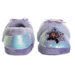 Disney Frozen Girl Slippers - Elsa And Anna Plush Lightweight Warm Comfort Soft Aline House Shoes - Purple (sizes 5-12 Toddler-Little Kid) -Family Trends Shop GUEST 76273ac4 3d01 461a b46d ad0a407b55ec