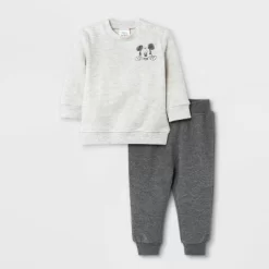 Disney Baby Boys' 2pc Mickey Mouse Fleece Pullover And Jogger Set - Heather Cream 7 Disney Baby Boys' 2pc Mickey Mouse Fleece Pullover And Jogger Set - Heather Cream -Family Trends Shop GUEST 777aad24 bf21 49b7 9203 2e5b325aceb6