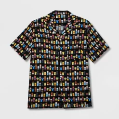 Men's Disney 100 Unified Characters Woven Button-Up Shirt - Black - Disney Store -Family Trends Shop GUEST 77d381fd 6b70 4ca1 9a75 7578e049b7e7