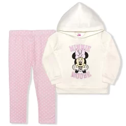 Disney Girl's 2-Pack Minnie Mouse Pullover Hoodie And Patterned Legging Pant Set Variety For Toddler -Family Trends Shop GUEST 786ed31f f114 468d 86ad 6c69f3236e26