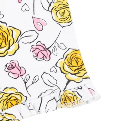 Disney Frozen Moana Princess Rapunzel Snow White Raya And The Last Dragon Baby Girls Peplum T-Shirt And French TerryShorts Outfit Set Infant 6 Disney Frozen Moana Princess Rapunzel Snow White Raya And The Last Dragon Baby Girls Peplum T-Shirt And French TerryShorts Outfit Set Infant - Image 6