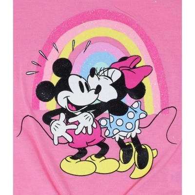 Disney Mickey Mouse & Friends Minnie Mouse Girls Graphic T-Shirt And Shorts Outfit Set Little Kid 6 Disney Mickey Mouse & Friends Minnie Mouse Girls Graphic T-Shirt And Shorts Outfit Set Little Kid - Image 6