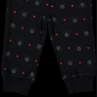 Disney Mickey Mouse Baby Bodysuit Jogger Pants Bib And Hat 4 Piece Outfit Set Newborn To Infant 8 Disney Mickey Mouse Baby Bodysuit Jogger Pants Bib And Hat 4 Piece Outfit Set Newborn To Infant - Image 8