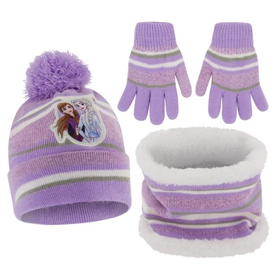 Disney Frozen Elsa & Anna Winter Scarf And Mittens Or Gloves, Kids Ages 2-7 5 Disney Frozen Elsa & Anna Winter Scarf And Mittens Or Gloves, Kids Ages 2-7 - Image 5