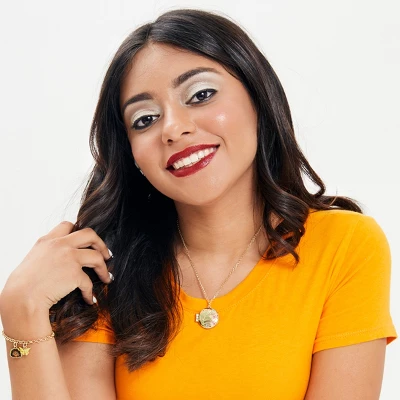 Disney Girls Encanto Butterly Locket Necklace, 16 + 3" 2 Disney Girls Encanto Butterly Locket Necklace, 16 + 3" - Image 2