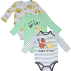 Disney Lion King Winnie The Pooh Mickey Mouse Minnie Mouse Simba Tigger Baby 3 Pack Bodysuits Newborn To Infant 22 Disney Lion King Winnie The Pooh Mickey Mouse Minnie Mouse Simba Tigger Baby 3 Pack Bodysuits Newborn To Infant -Family Trends Shop GUEST 80dee2cd e3b2 434e 82d9 7ae9fa187854