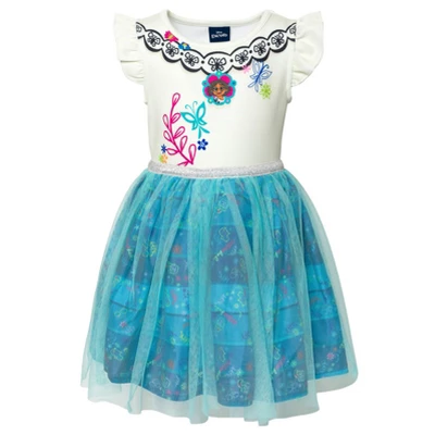 Disney Lilo & Stitch Raya And The Last Dragon Encanto Moana Mirabel Sisu Girls Dress Tulle Dress Little Kid To Big Kid 11 Disney Lilo & Stitch Raya And The Last Dragon Encanto Moana Mirabel Sisu Girls Dress Tulle Dress Little Kid To Big Kid - Image 11