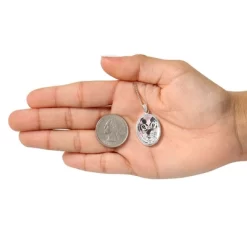 Disney Womens Minnie And Mickey Mouse Sterling Silver Necklace With Always And Forever Shaker Pendant, 18'' -Family Trends Shop GUEST 84c42497 498c 4768 a8d7 dce3033a1688