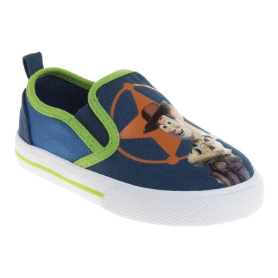 Disney Toy Story Kids Casual No Lace Shoes - Buzz Lightyear Sheriff Woody Low Top Canvas Slip-on Tennis Boys Sneakers (Size 5-12 Toddler - Little Kid) 7 Disney Toy Story Kids Casual No Lace Shoes - Buzz Lightyear Sheriff Woody Low Top Canvas Slip-on Tennis Boys Sneakers (Size 5-12 Toddler - Little Kid) - Image 7
