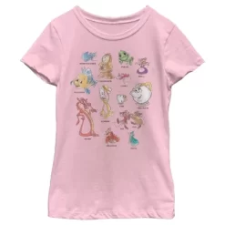 Girl's Disney Sidekicks Sketch T-Shirt -Family Trends Shop GUEST 85e6c493 60b7 4849 abdb e0f8820e94c9