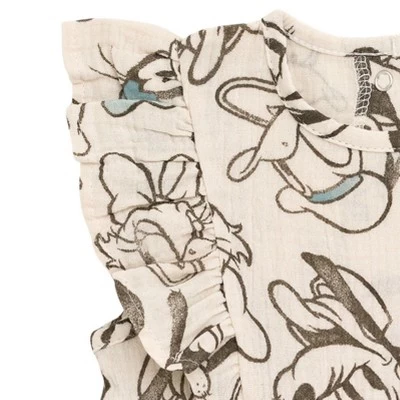 Disney Winnie The Pooh Mickey Mouse Goofy Donald Duck Pluto Baby Girls Romper Newborn To Toddler 2 Disney Winnie The Pooh Mickey Mouse Goofy Donald Duck Pluto Baby Girls Romper Newborn To Toddler - Image 2