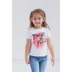 Disney Hocus Pocus Girls 2 Pack Graphic T-Shirts Little Kid To Big Kid