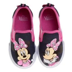 Disney Minnie Mouse Girls No Lace Shoes - Kids Disney Character Loafer Low Top SlipOn Casual Tennis Canvas Sneakers (size 5-12 Toddler - Little Kid) -Family Trends Shop GUEST 90594c4a 3de5 43f0 8049 20b670ff960a