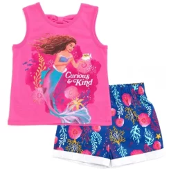 Disney Princess Ariel Girls Tank Top And Active Retro Dolphin Shorts Toddler To Big Kid -Family Trends Shop GUEST 91a8a151 e95d 4de0 9adc e5d57b44da26