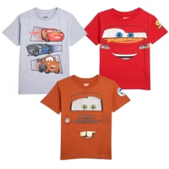 Disney Pixar Cars Lightning McQueen 3 Pack Graphic T-Shirts Little Kid -Family Trends Shop GUEST 9259412c 7c36 4734 b172 d26e57d9ca3b