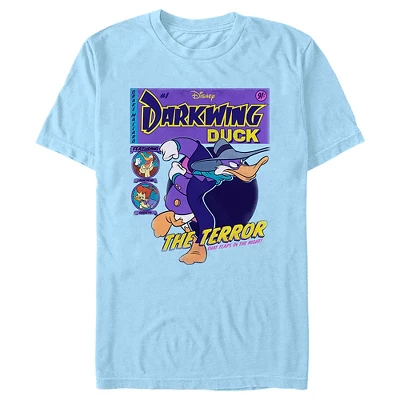 Disney Men's Darkwing Duck The Terror That Flaps In The Night Comic Cover T-Shirt 6 Disney Men's Darkwing Duck The Terror That Flaps In The Night Comic Cover T-Shirt - Image 6