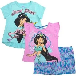 Disney Girl's 3-Pack Fancy Nancy Short Set With Tee, Tank Top And Print Shorts For Toddlers -Family Trends Shop GUEST 94939219 2fbc 4e97 a39c 620ab6d47915