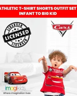 Disney Pixar Cars Lion King Lightning McQueen T-Shirt And Mesh Shorts Outfit Set Toddler -Family Trends Shop GUEST 95b9edf5 9eb4 4749 8977 238fda805afe