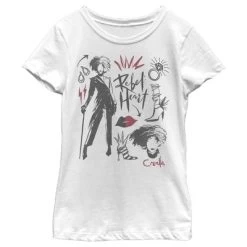 Disney Girl's Cruella Fashion Drawings T-Shirt 7 Disney Girl's Cruella Fashion Drawings T-Shirt -Family Trends Shop GUEST 995a4063 db63 43cb 9074 6bc212588962