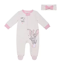 Disney Girl's Character Print Footed Baby Coverall Jumpsuit With Bow Headband Set For Infant -Family Trends Shop GUEST 9c2f27c6 7b79 4fb5 b1af c4424a62c813