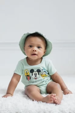 Disney Mickey Mouse Goofy Donald Duck Pluto Baby Romper And Hat Newborn To Infant 10 Disney Mickey Mouse Goofy Donald Duck Pluto Baby Romper And Hat Newborn To Infant -Family Trends Shop GUEST 9c840a04 1733 4ffc bc54 92f940bafd18