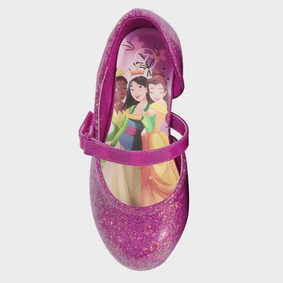 Toddler Girls' Disney Princess Dress Pumps - Purple 2 Toddler Girls' Disney Princess Dress Pumps - Purple - Image 2
