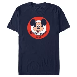 Men's Disney Mickey Mouse Club Mickey Face Logo T-Shirt -Family Trends Shop GUEST 9eb3c51b bf8a 413b a101 318626c742b2
