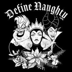 Women's Disney Villains Define Naughty T-Shirt