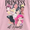 Girl's Disney Princess At Heart T-Shirt
