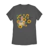 Disney Women's Pocahontas Basking In A Forest Of Sunflowers T-Shirt