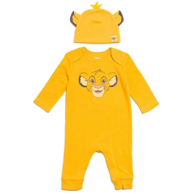Disney Classics Winnie The Pooh Lion King Tigger Mickey Mouse Minnie Mouse Bambi Cosplay Snap Coverall And Hat Newborn To Infant 13 Disney Classics Winnie The Pooh Lion King Tigger Mickey Mouse Minnie Mouse Bambi Cosplay Snap Coverall And Hat Newborn To Infant - Image 13