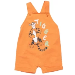 Disney Tigger Winnie The Pooh Baby French Terry Short Overalls T-Shirt And Hat 3 Piece Outfit Set Newborn To Infant -Family Trends Shop GUEST a4426798 3369 483b b01c 844bf75ab505