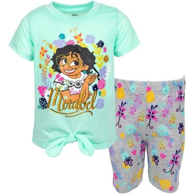 Disney Encanto Mirabel Luisa Isabella Girls T-Shirt And Shorts Outfit Set Toddler To Big Kid 9 Disney Encanto Mirabel Luisa Isabella Girls T-Shirt And Shorts Outfit Set Toddler To Big Kid - Image 9