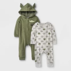 Disney Baby Boys' 2pc Star Wars Baby Yoda Fleece Top And Bottom Set - Olive Green -Family Trends Shop GUEST a5273a4c 94b2 4c79 bb4d 17b5f8d13e66