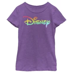 Girl's Disney Rainbow Logo T-Shirt -Family Trends Shop GUEST a5c0cb87 a852 4a9b 9e4f 6e0275c5aa8b