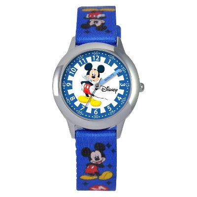 Boys' Disney Mickey Watch - Blue 1 Boys' Disney Mickey Watch - Blue